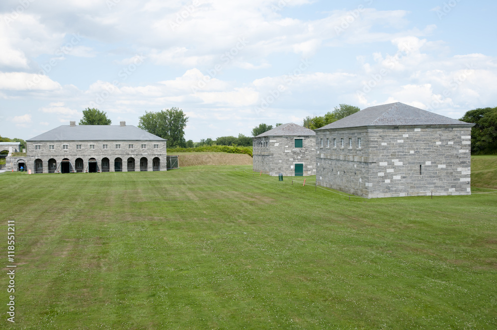 Obraz premium Historic Fort Lennox - Quebec - Canada