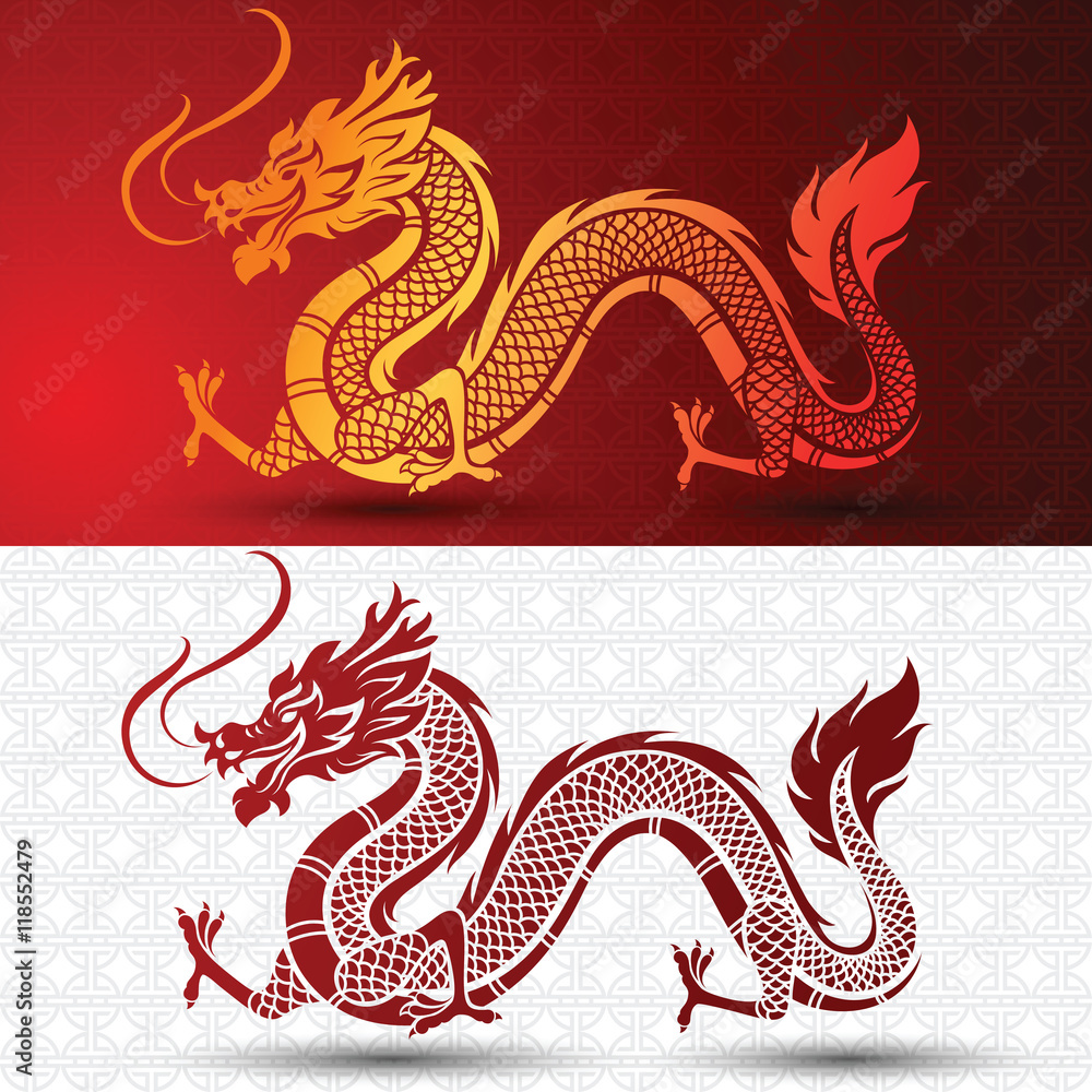 chinese Dragon vector
