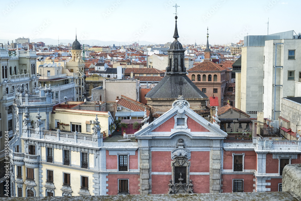 Madrid tejados