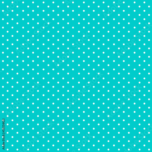 Digital Paper for Scrapbook Bright Blue Polka Dots Pattern Background seamless
