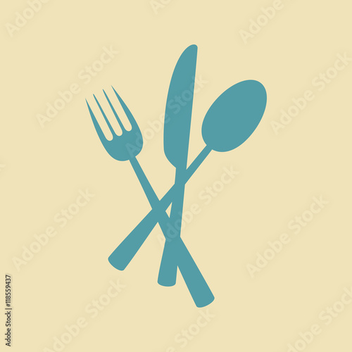 Cutlery vector icon