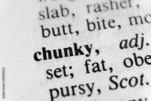 Canvas-taulu Chunky