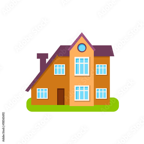 Modern Style Suburban House Exterior Design