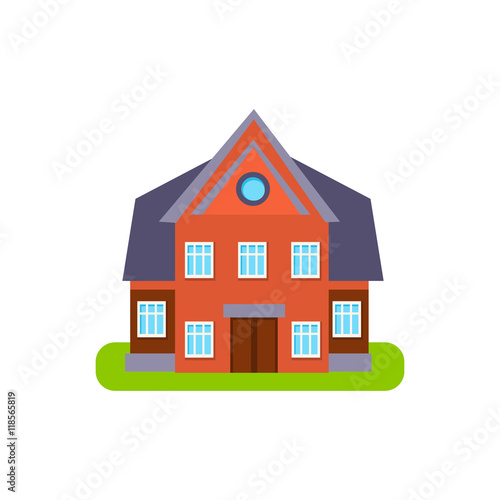 Family Cotage Suburban House Exterior Design