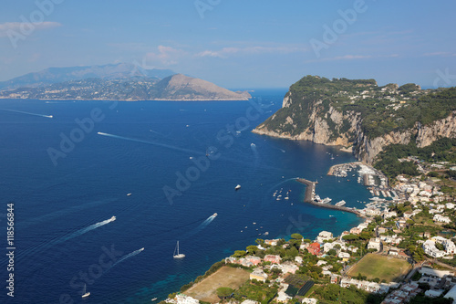 Fototapeta Naklejka Na Ścianę i Meble -  Island of Capri, Mediterranean Sea, Italy