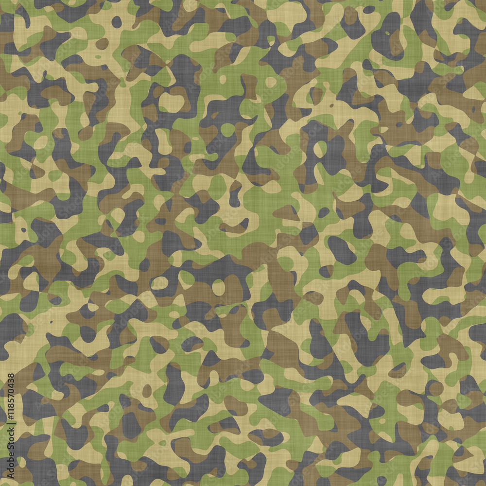 Naklejka premium Computer generated of seamless soldier camouflage texture