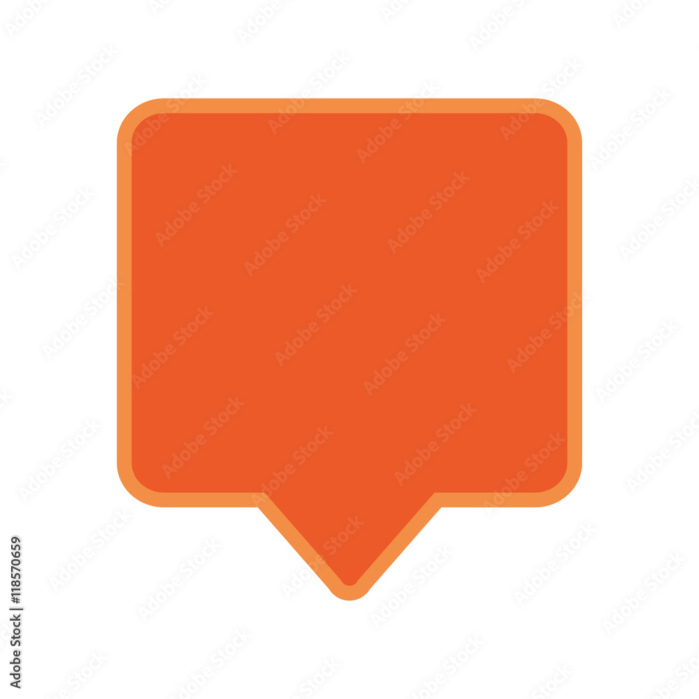 flat design conversation bubble icon vector illustration flat design conversation bubble icon vector illustration