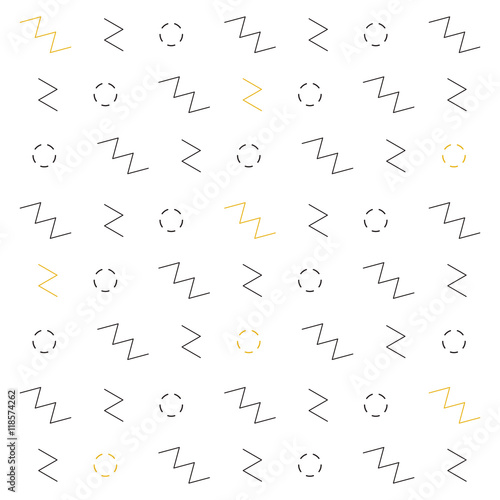 hipster wallpaper background shapes vintage icon. Flat and Isolated illustration. Vector illustration