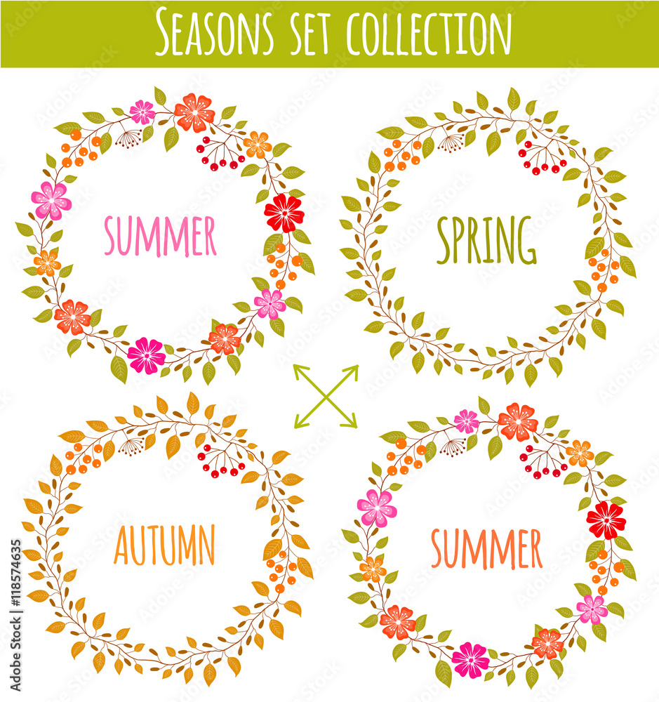 Seasons set collection
