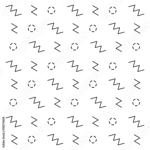 hipster wallpaper background shapes vintage icon. Flat and Isolated illustration. Vector illustration