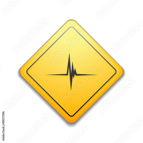 Heart hazard sign