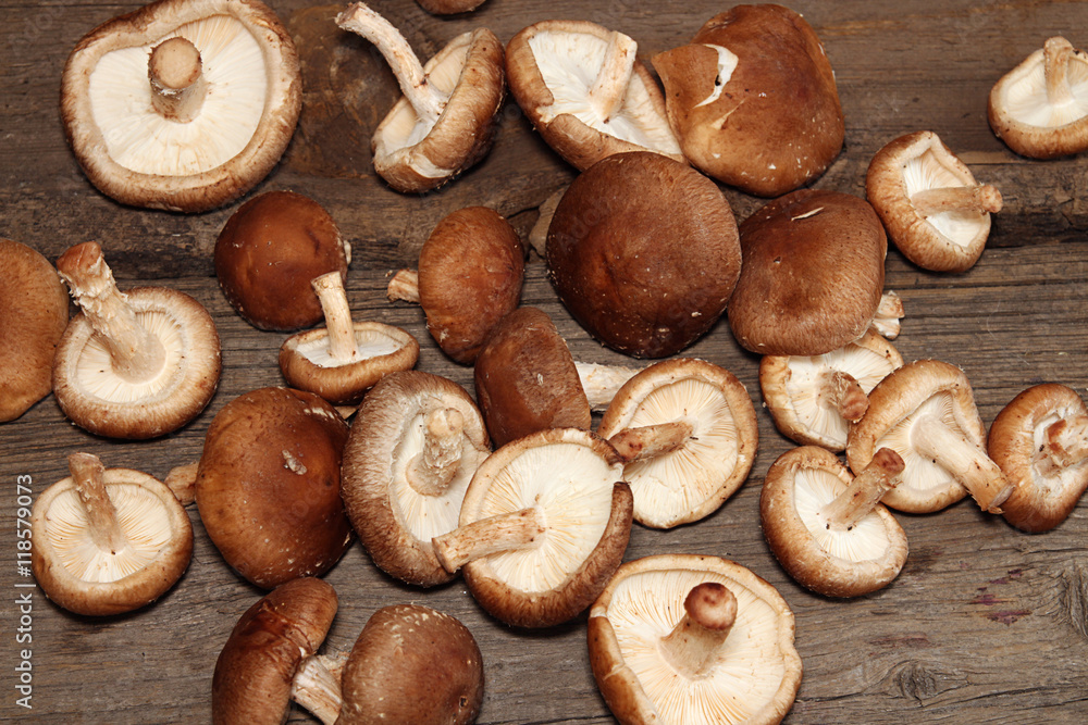 Shiitake mushrooms