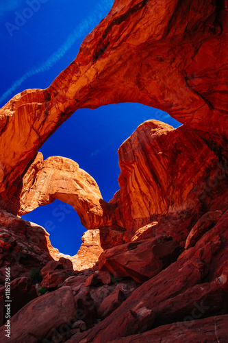 Double Arch in Arches National Park, Utah, USA © Björn Alberts
