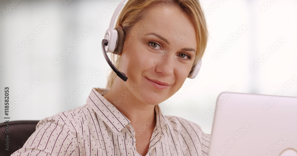 Friendly customer service representative Friendly customer service representative