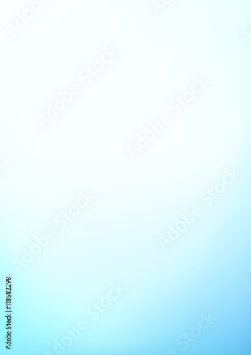 Abstract Light Blue Blurred Vector Portrait Background