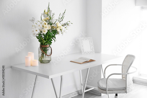 Beautiful flower bouquet in...