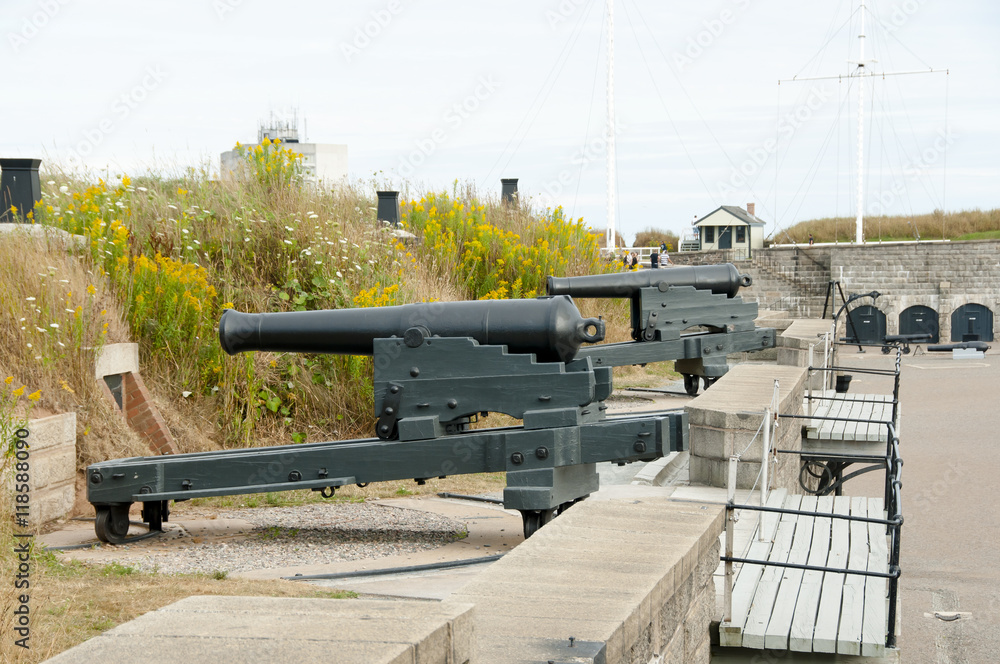 Halifax Citadel Cannons - Nova Scotia - Canada Halifax Citadel Cannons - Nova Scotia - Canada
