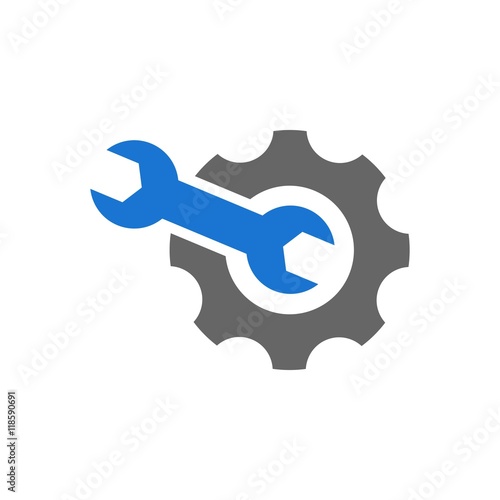 Car tune up logo icon Vector