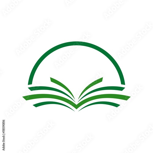 education logo icon vector photo