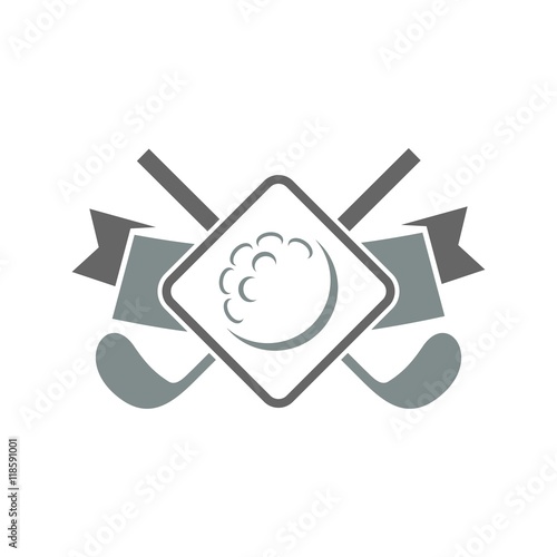 golf logo icon Vector
