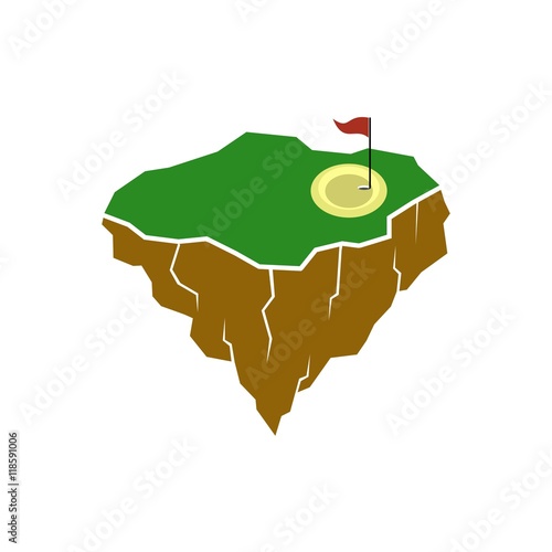 golf logo icon Vector
