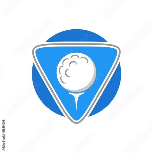 golf logo icon Vector
