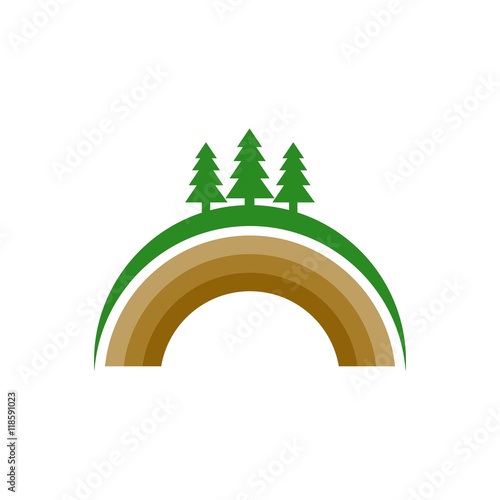 golf logo icon Vector
