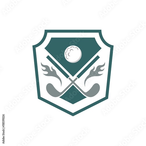 golf logo icon Vector
