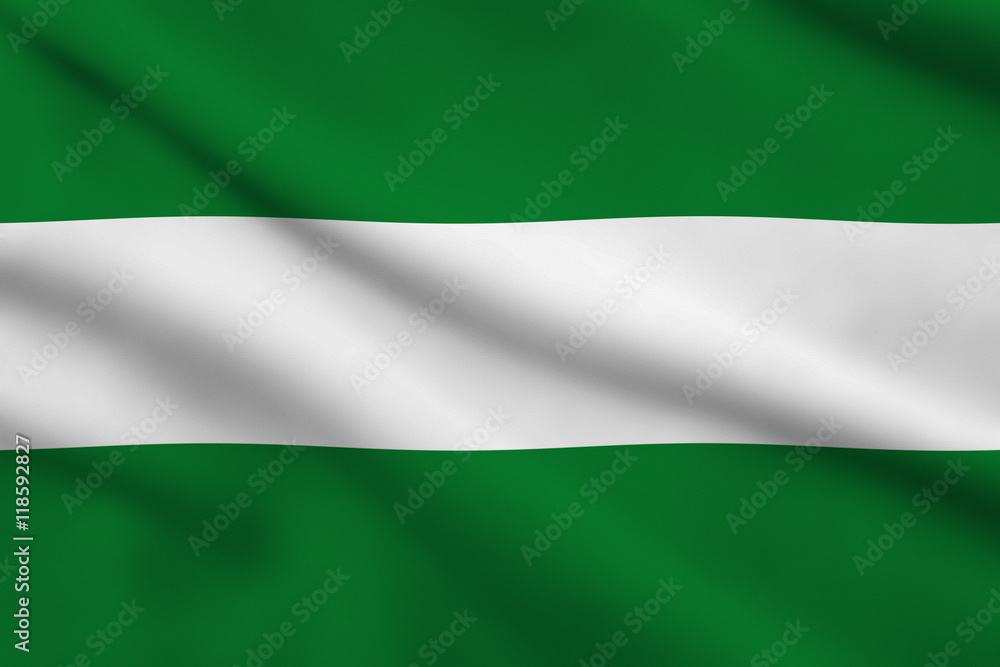 Fototapeta premium Flag of Rotterdam