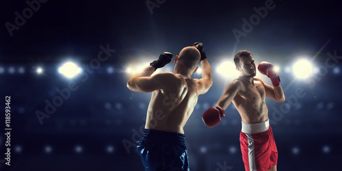 Box professional match . Mixed media © Sergey Nivens