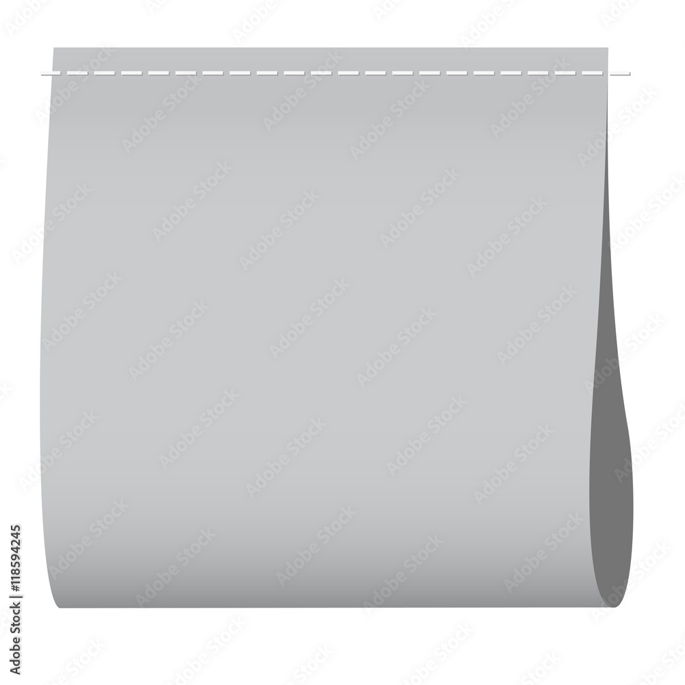 Blank Cloth Washing Instruction Label 
