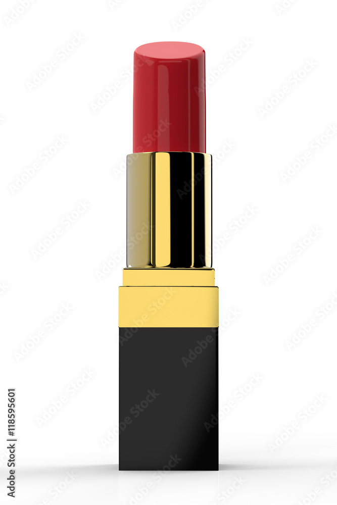 Obraz premium red lipstick