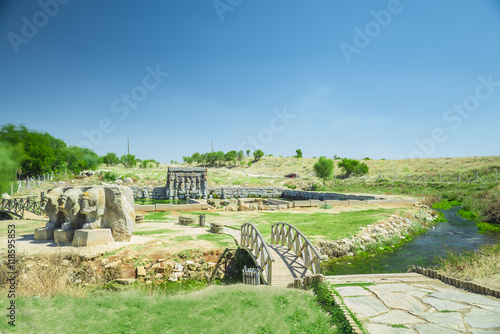 eflatun pınar hitit su anıtları ve havuzu photo