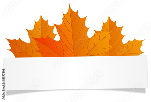 Herbst Schild