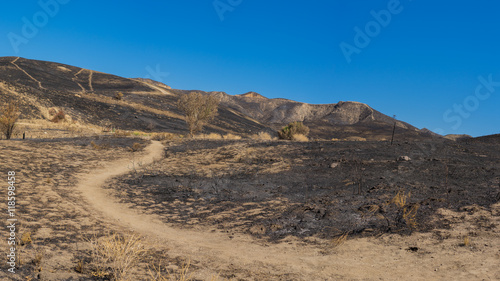 Hiking Trail in Burned Hills