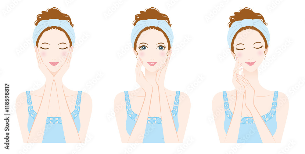 女性のスキンケア / 美容