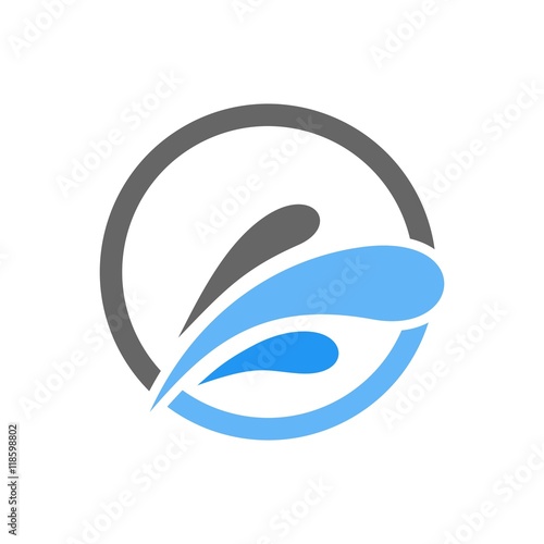water sport logo icon Vector