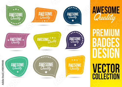Awesome Quality Logo Badge Emblem