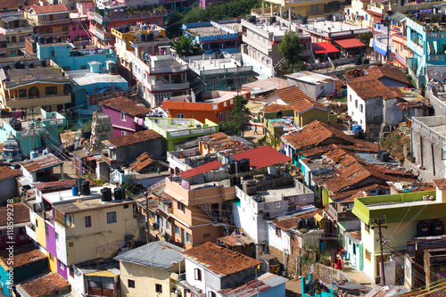 Indian city Ooty, Coonor, Nilgiris ,Tamil Nadu photo