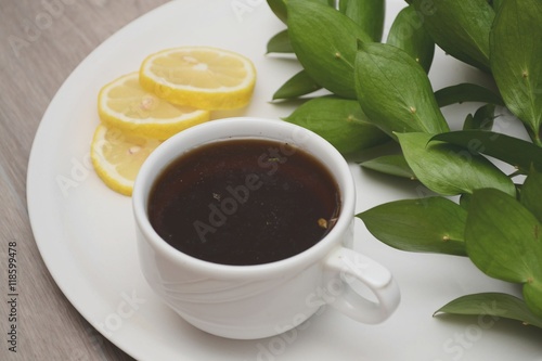 Wallpaper Mural cup of tea Torontodigital.ca