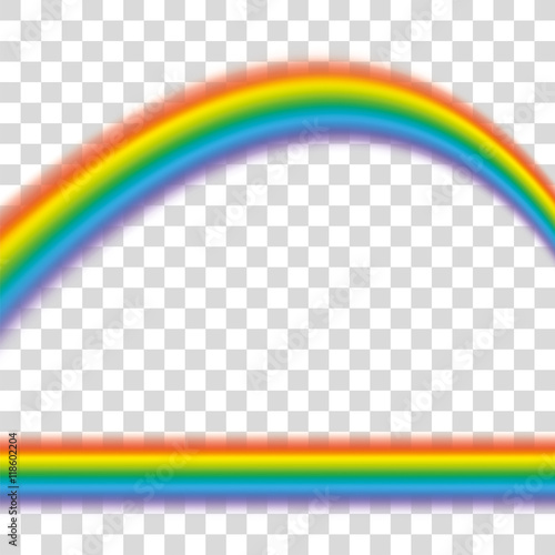 Transparent Rainbow Set