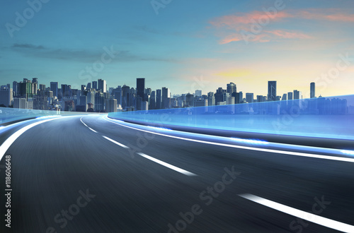 moving forward motion blur background night scene