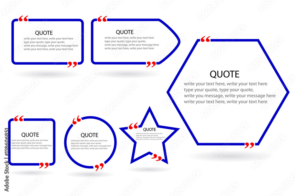 Template for Quote, message, information or announcement
Template for Quote, message, information or announcement