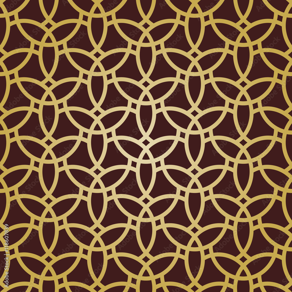 Seamless Vector Pattern in Arabian Style Seamless Vector Pattern in Arabian Style