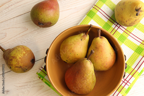 Wallpaper Mural Homegrown pears from rural garden Torontodigital.ca