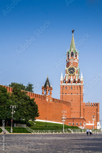 Fototapeta Naklejka Na Ścianę i Meble -  View of the Moscow Kremlin, Red Square
