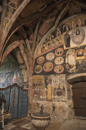 Medieval Serbian orthodox temple in Rackeve, Hungary