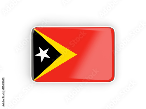 Free Download Flag of east timor, rectangular icon - GFXLoad