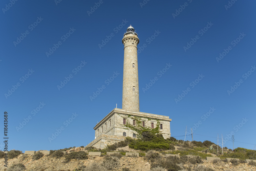 Lighthouse - La Manga del Mar Menor, Cabo de Palos, Cartagena and San Javier, Murcia, Spain, Europe