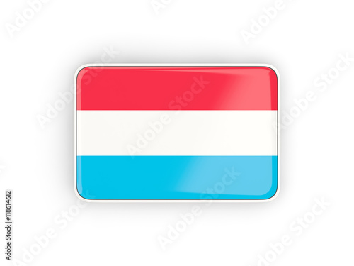Flag of luxembourg, rectangular icon Free Download Flag of luxembourg, rectangular icon - GFXLoad